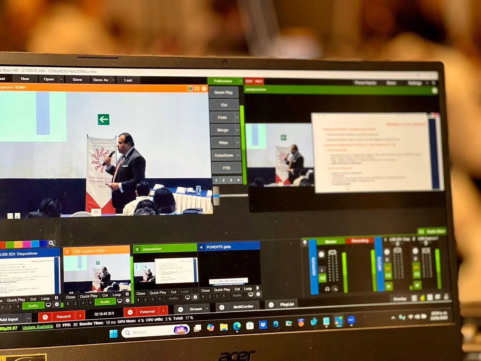 Streaming profesional en Cancún